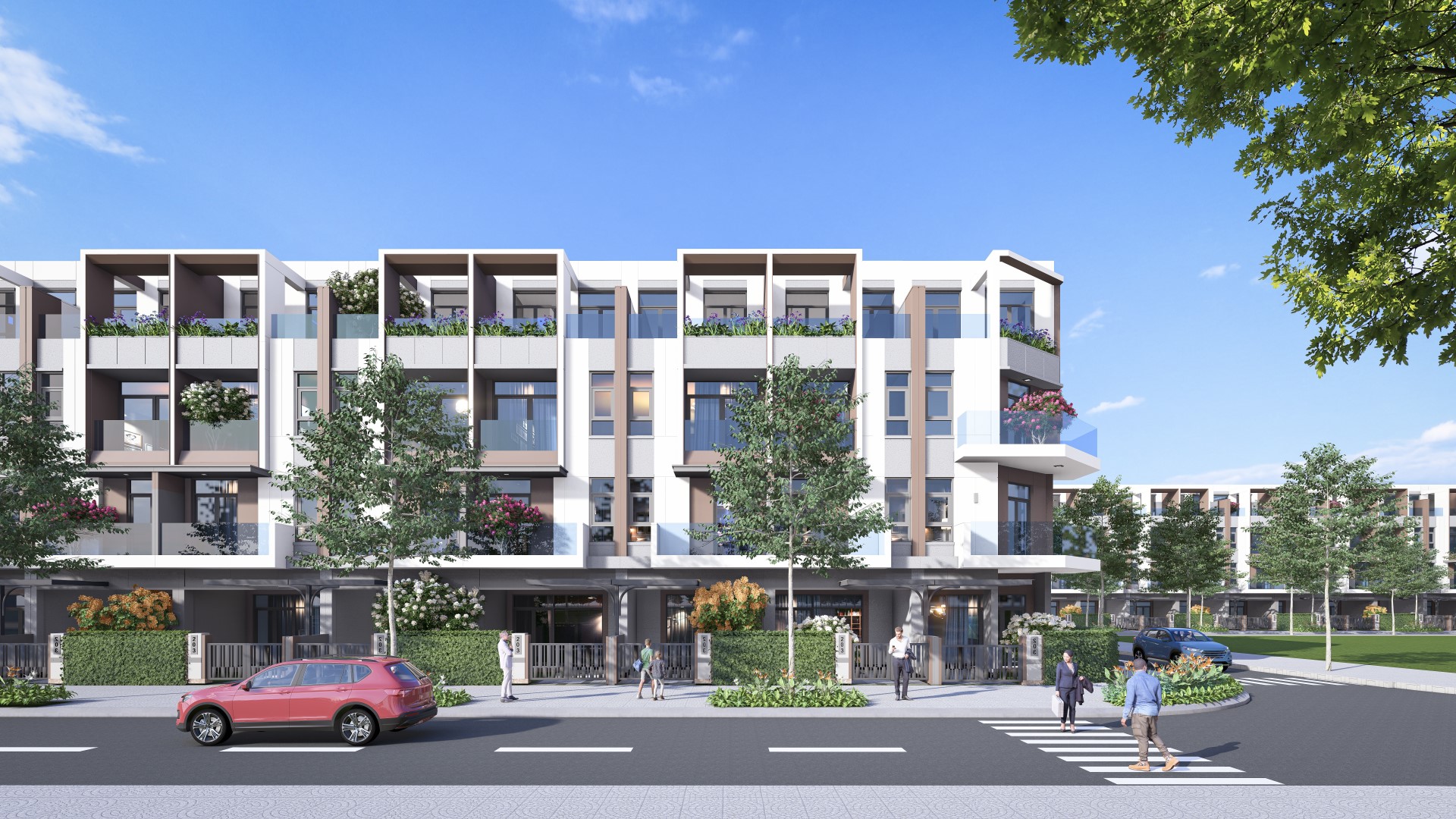 Trục thương mại shophouse Futa Kim Phát
